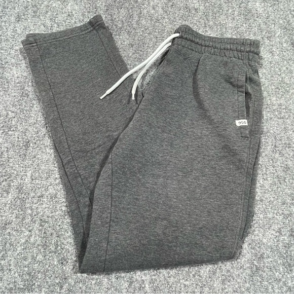 DSG Charcoal Jogger Pants with White Drawstring - Picture 1 of 5